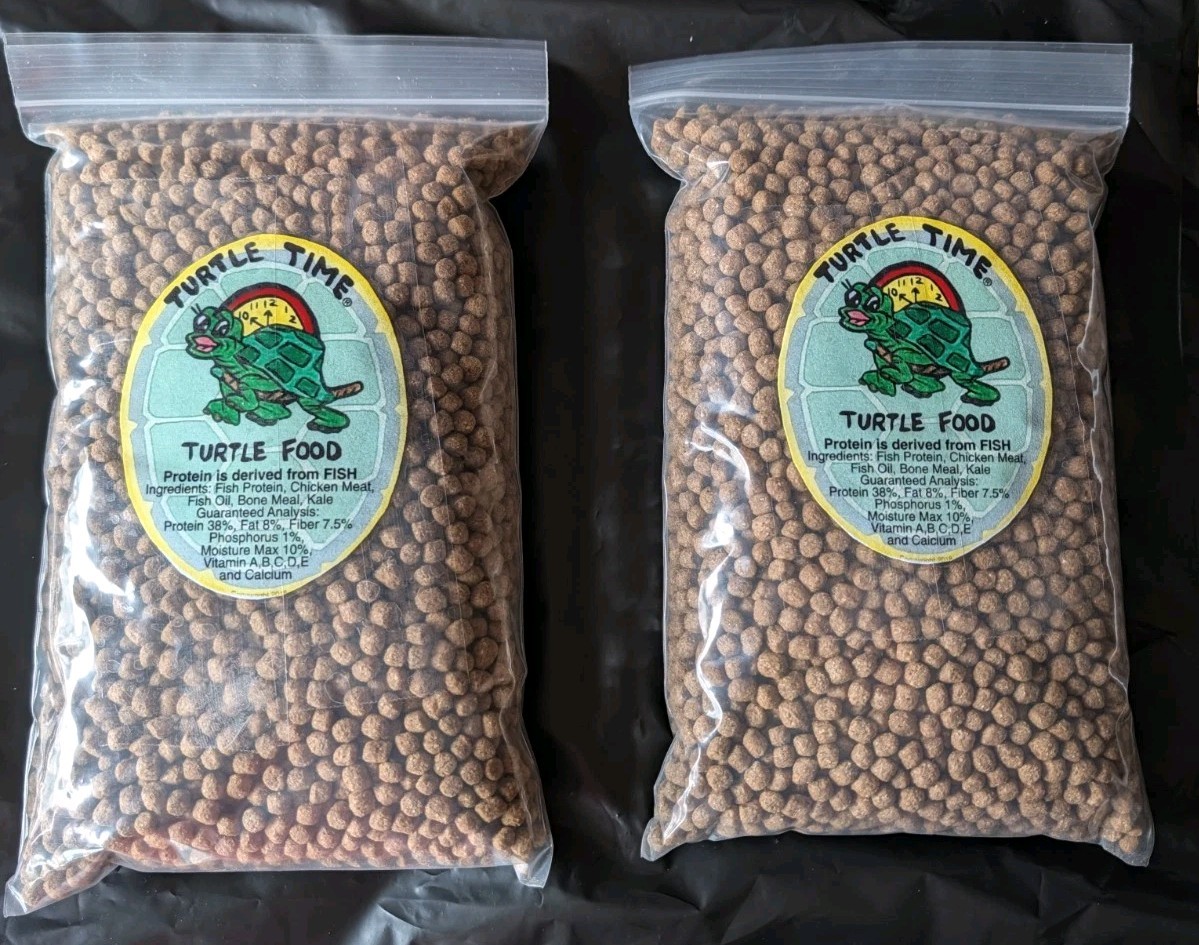 Aquatic Turtle Food Growth 2 Pound Floating. 38% Protein Bulk Bag Aquatic Turtle Food Growth 2 Pound Floating. 38% Protein Bulk Bag