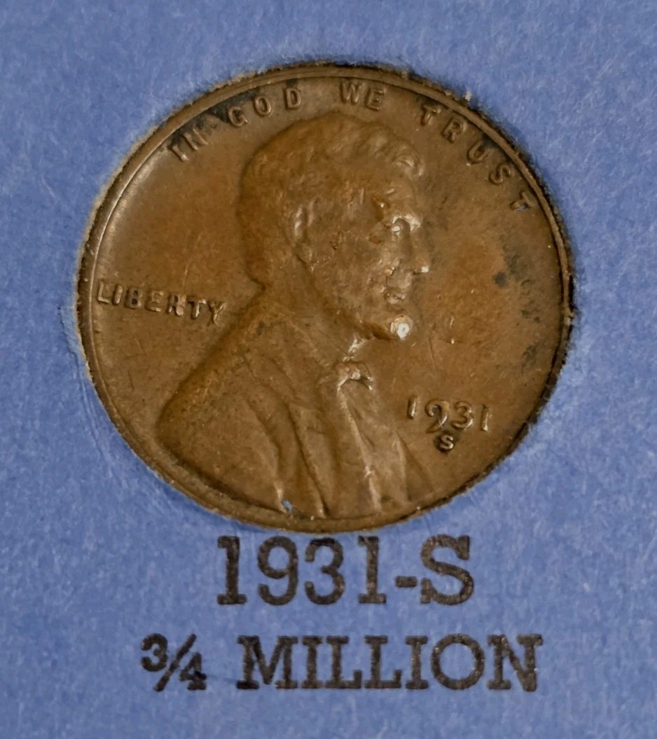 1931-S Plus 26 1930 PDS-1939 PDS Wheat Pennies in 1909-1940 Whitman Folder 🔥 