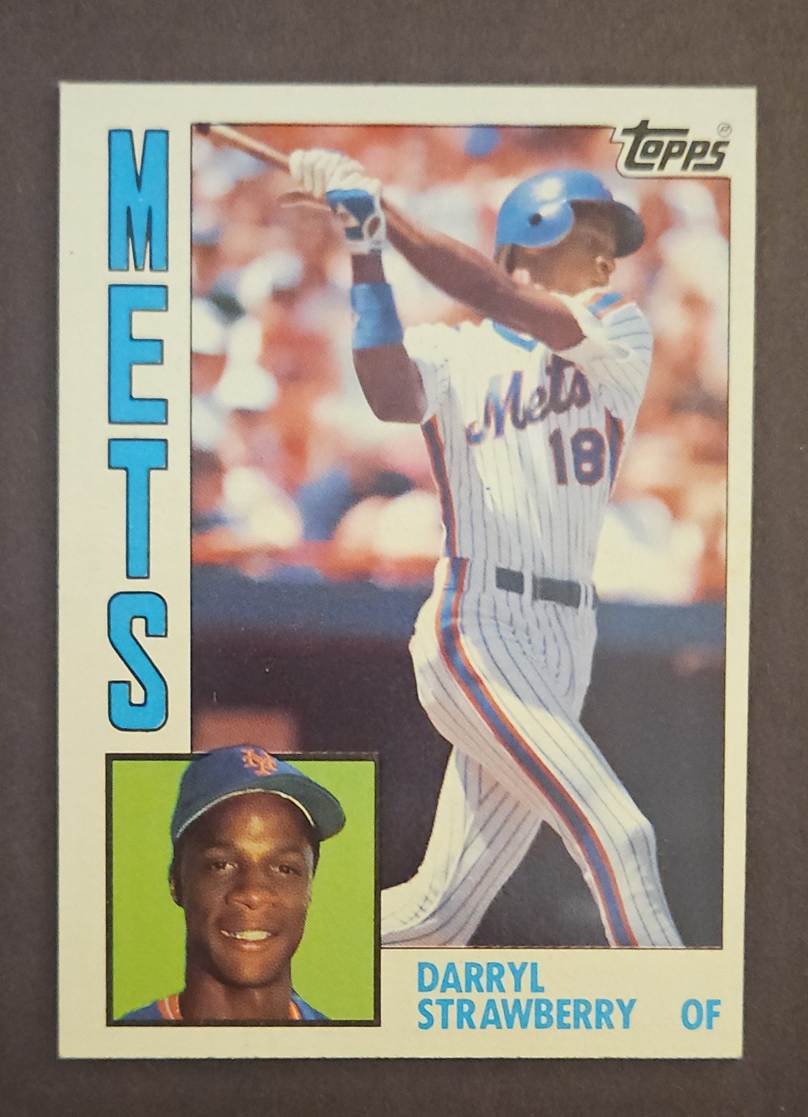 1984 Topps - Darryl Strawberry #182 (RC) New York Mets