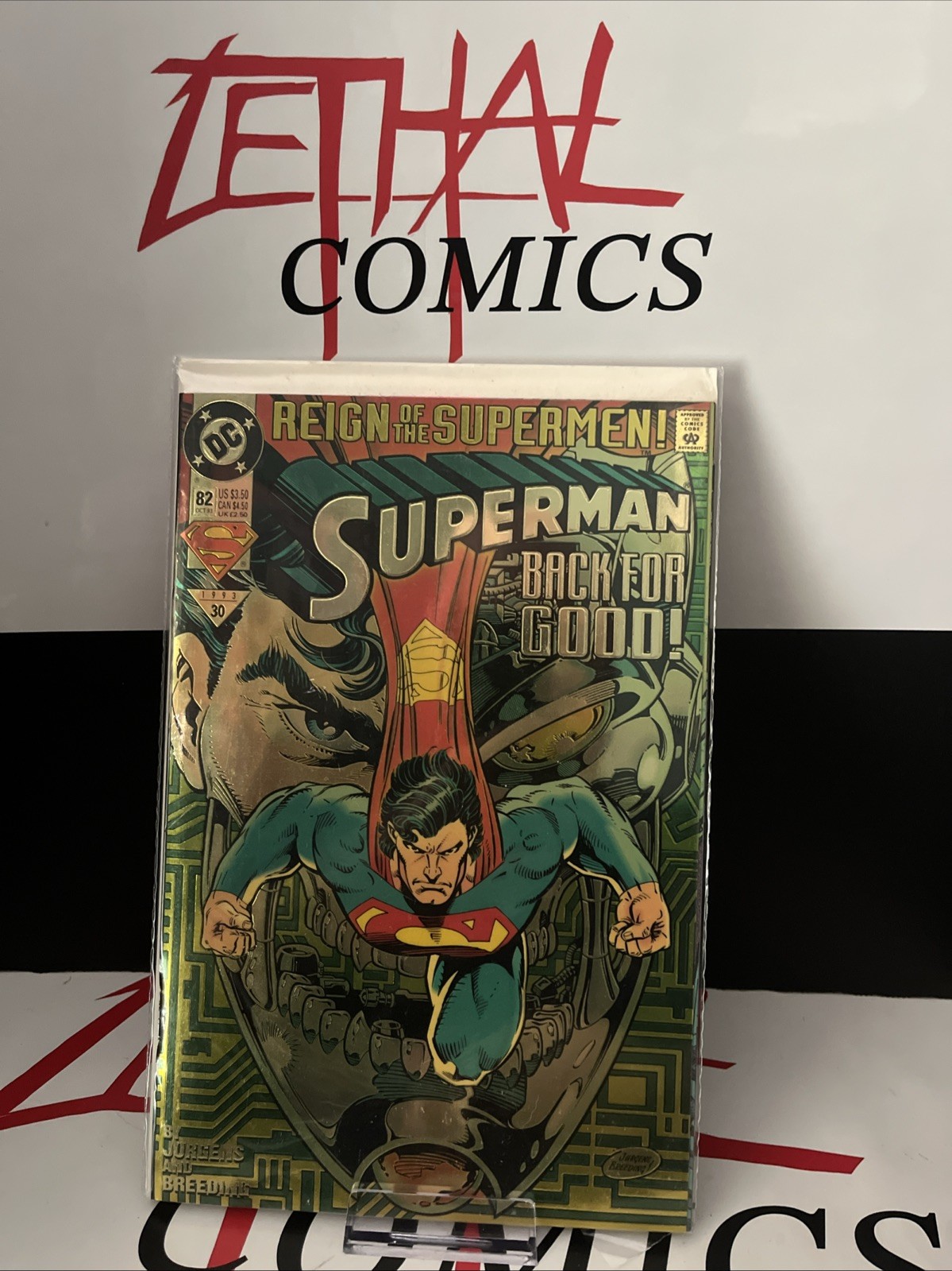 Superman #82 Collector\'s Edition (DC Comics October 1993) NM Superman #82 Collector\'s Edition (DC Comics October 1993) NM