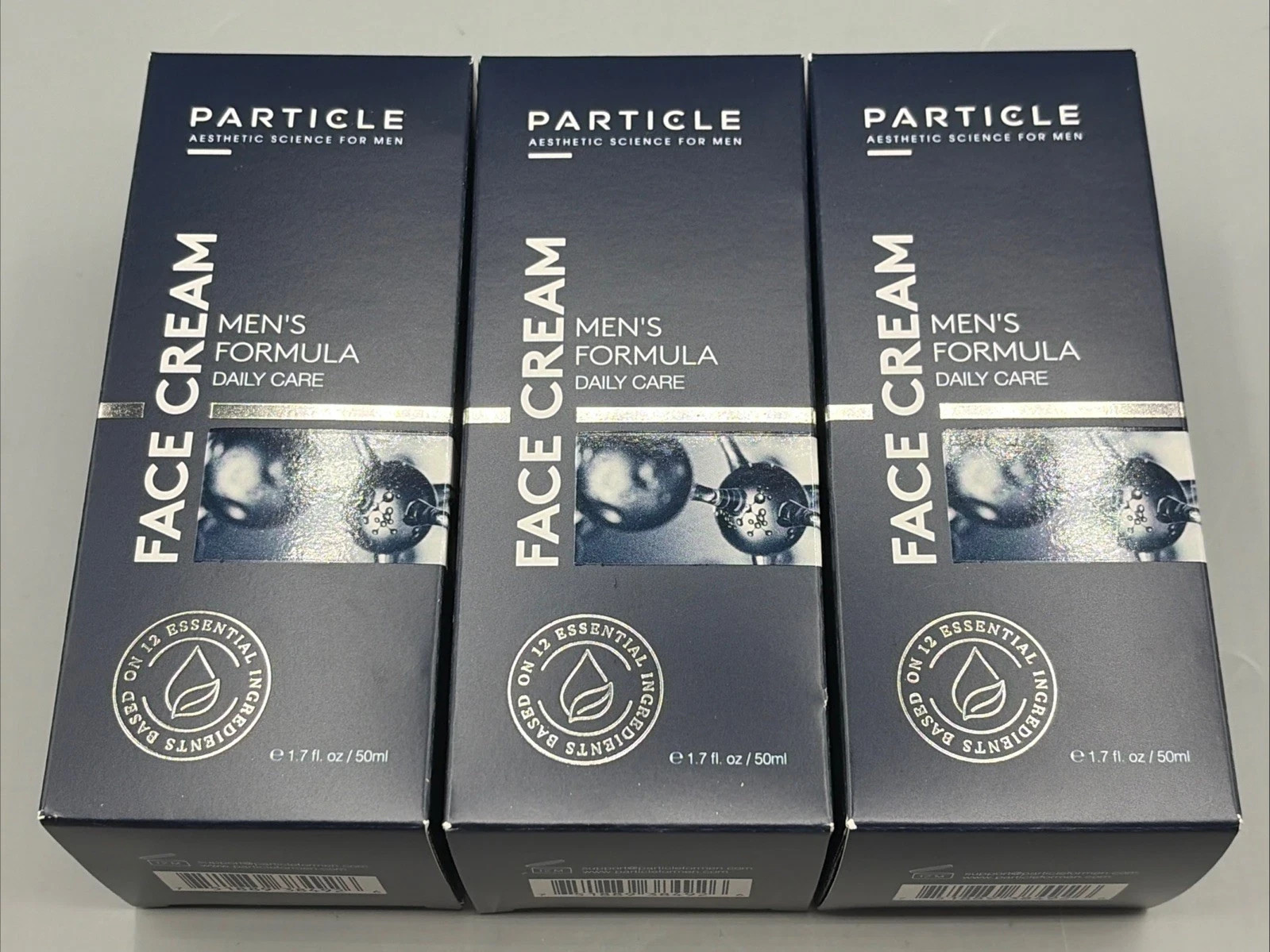3 PCS Particle Aesthetic Science for Men Face Cream Men\'s Formula Daily Care