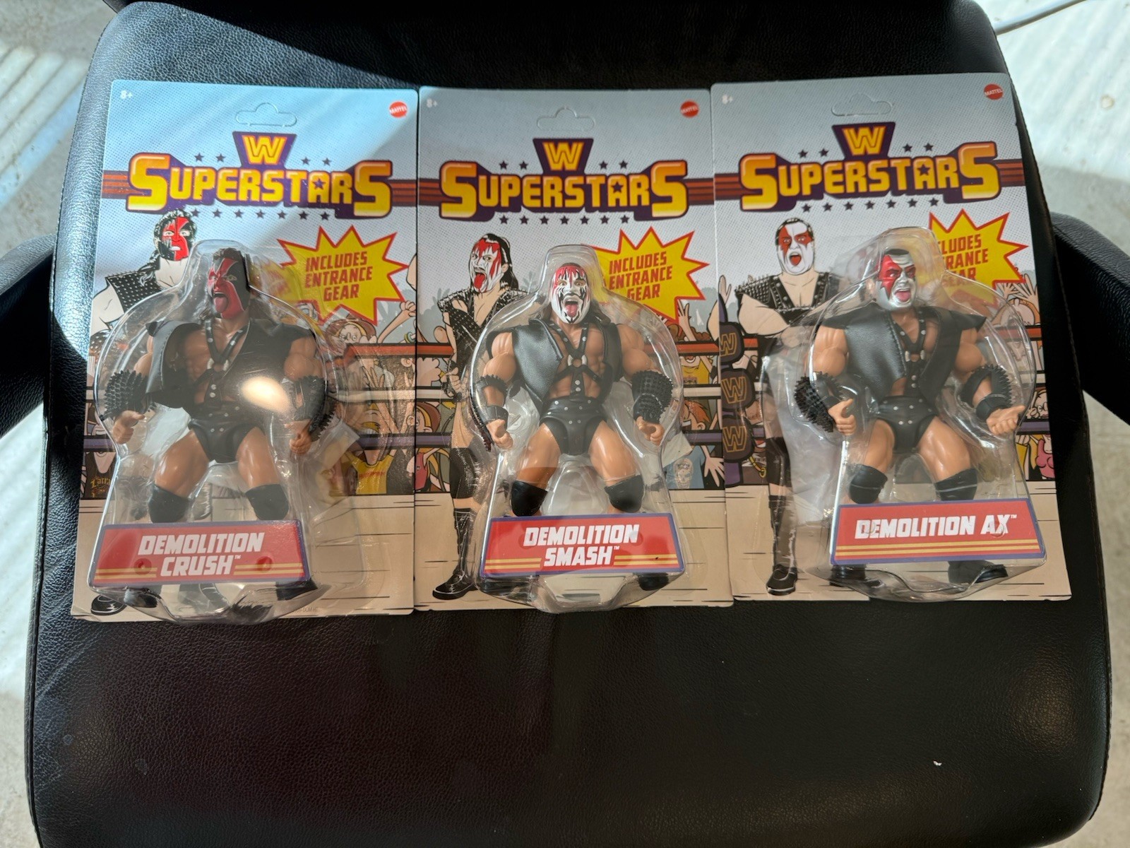 WWE SUPERSTARS SERIES 17 WALMART EXCLUSIVE DEMOLITION AX SMASH CRUSH Unpunched WWE SUPERSTARS SERIES 17 WALMART EXCLUSIVE DEMOLITION AX SMASH CRUSH Unpunched