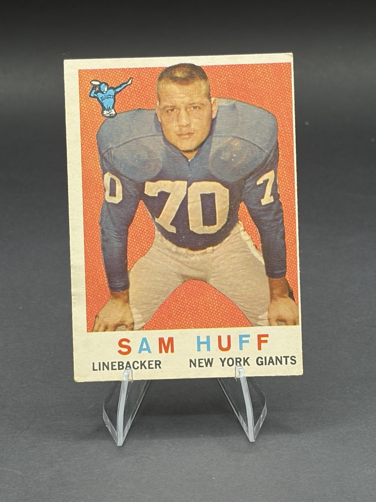 1959 Topps - Sam Huff #51 (RC) 1959 Topps - Sam Huff #51 (RC)