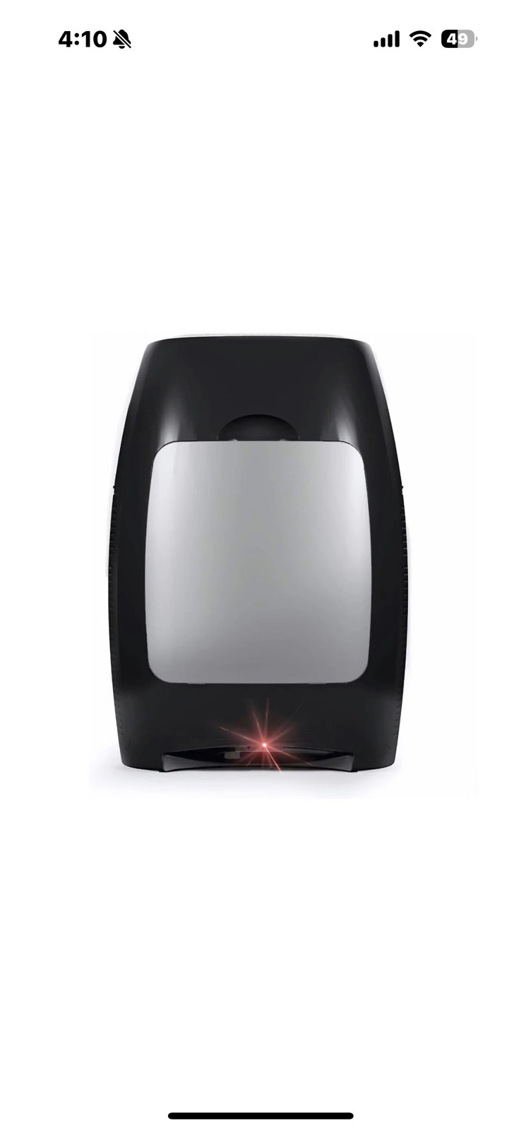 EyeVac Air 2-in-1 Touchless Vacuum and HEPA Air Purifier in Black EyeVac Air 2-in-1 Touchless Vacuum and HEPA Air Purifier in Black