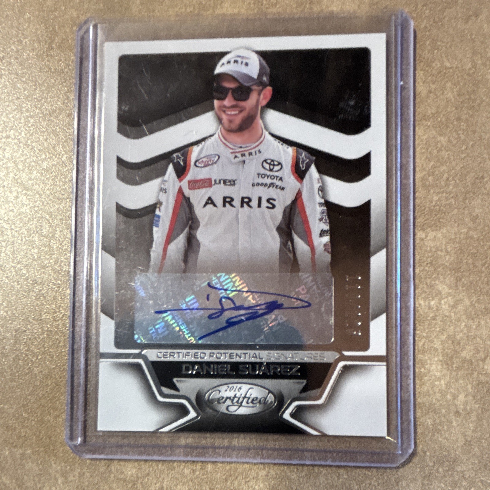 Panini Certified 2016 Daniel Suarez Autograph Insert CP-DS #119/125 NASCAR
