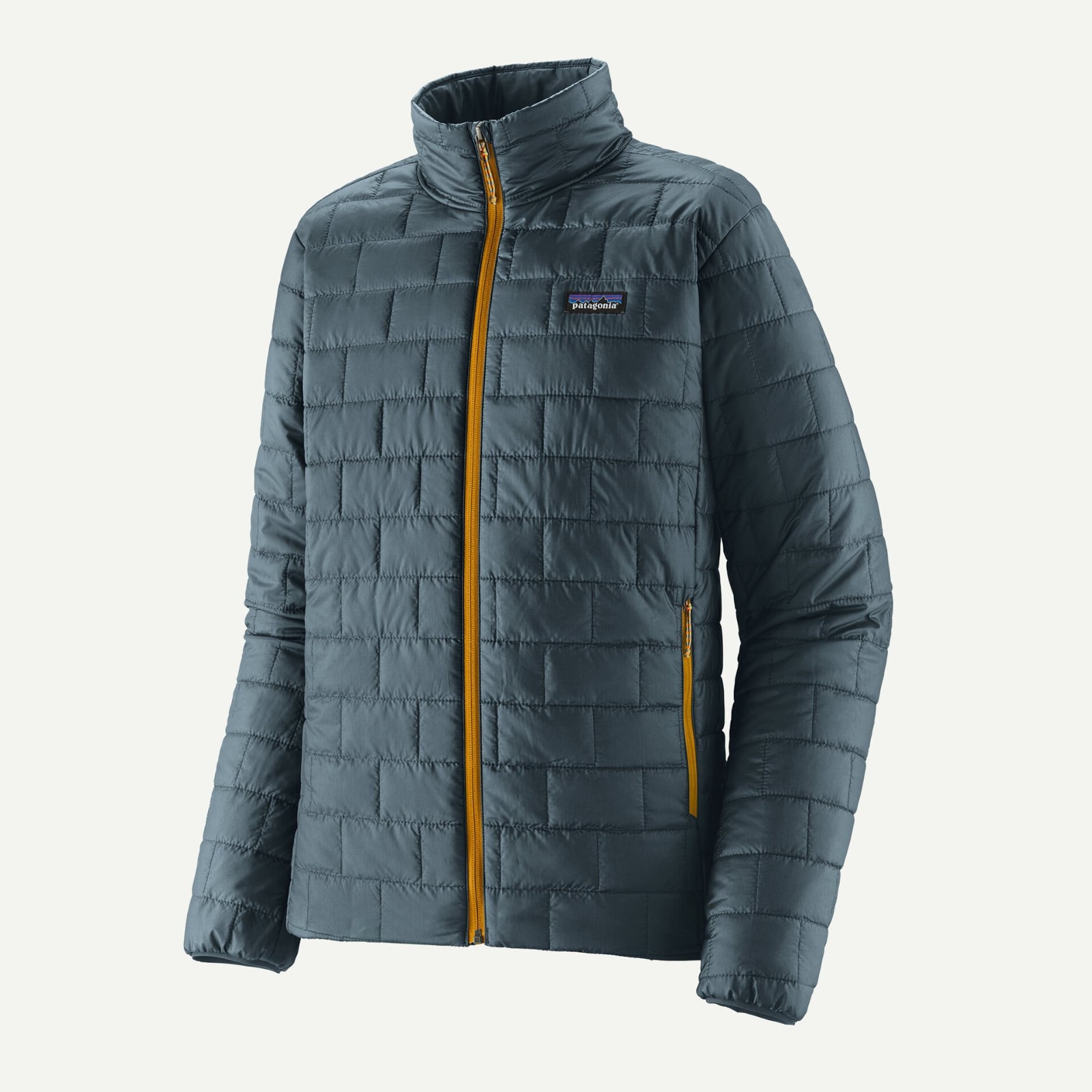 Patagoni Mens Nano Puff Insulated Jacket Lightweight Summit Blue NEW