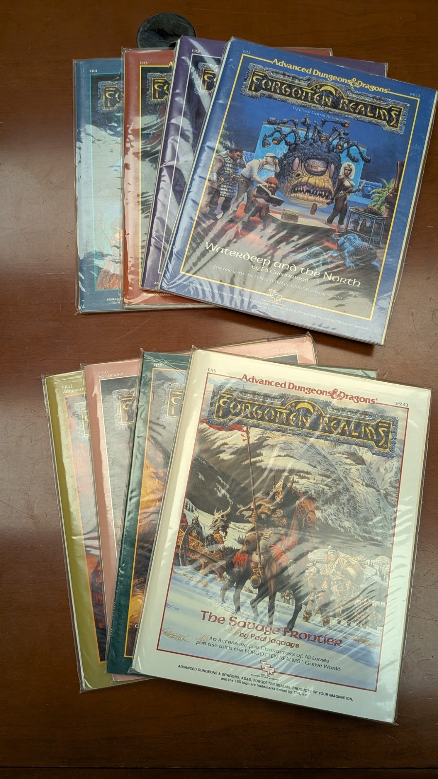 AD&D Forgotten Realms LOT FR1 FR2 FR3 FR4 FR5 FR7 FR10 FR11 TOTAL OF 8 UNUSED AD&D Forgotten Realms LOT FR1 FR2 FR3 FR4 FR5 FR7 FR10 FR11 TOTAL OF 8 UNUSED