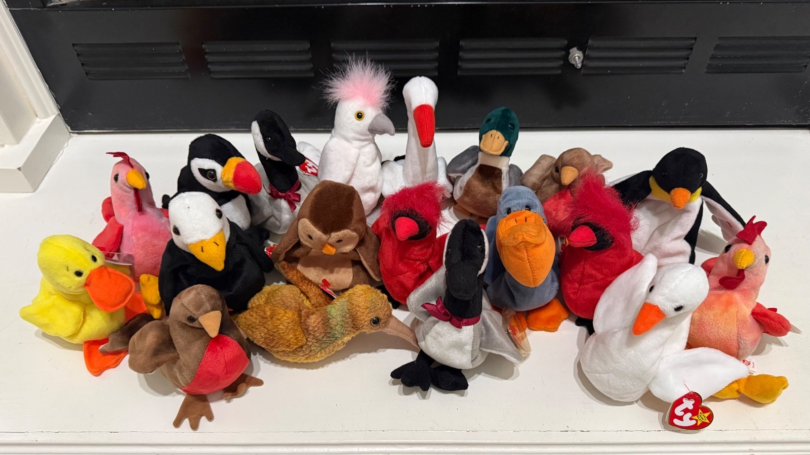 Beanie Babies Lot 19 Bird Themed