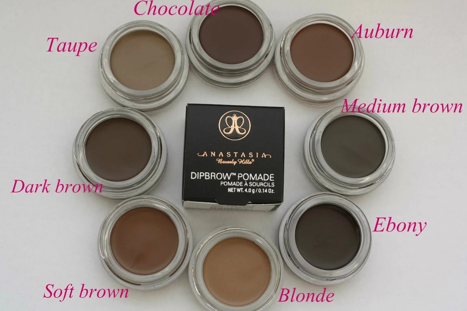 Anastasia Beverly Hills Dip Brow Pomade Pick shade W/free #12 Brush Authentic Anastasia Beverly Hills Dip Brow Pomade Pick shade W/free #12 Brush Authentic