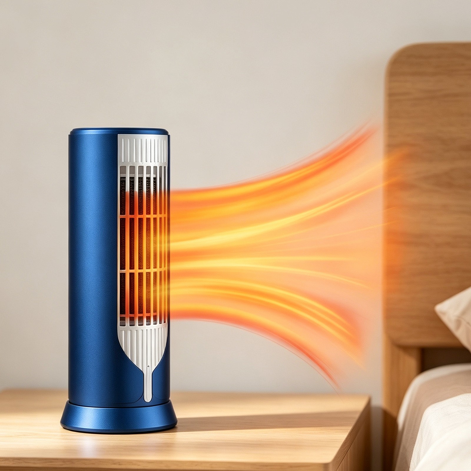 Upgraded Space Heater Electric Heaters for Indoor 1000W PTC Ceramic Fast Heat BL