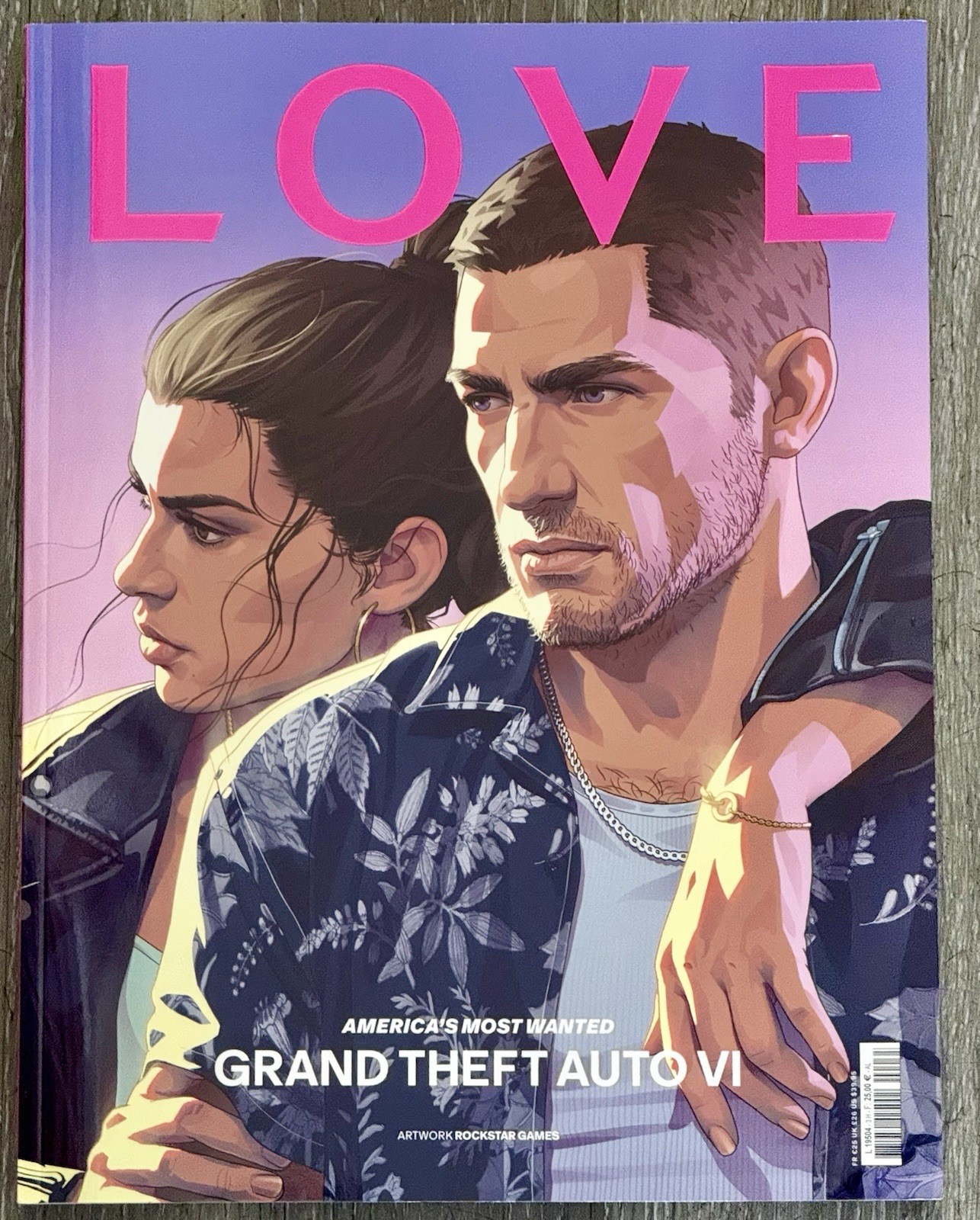 LOVE MAGAZINE - WINTER 2026 - GRAND THEFT AUTO  - BRAND NEW