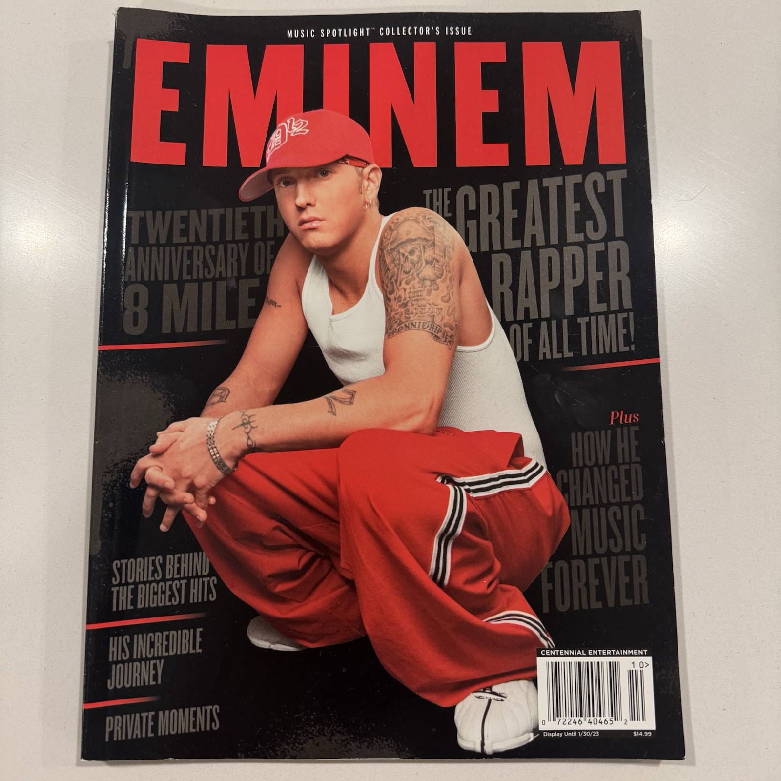EMINEM - The Greatest Rapper Of All Time - Special Edition 2023 T-549 EMINEM - The Greatest Rapper Of All Time - Special Edition 2023 T-549