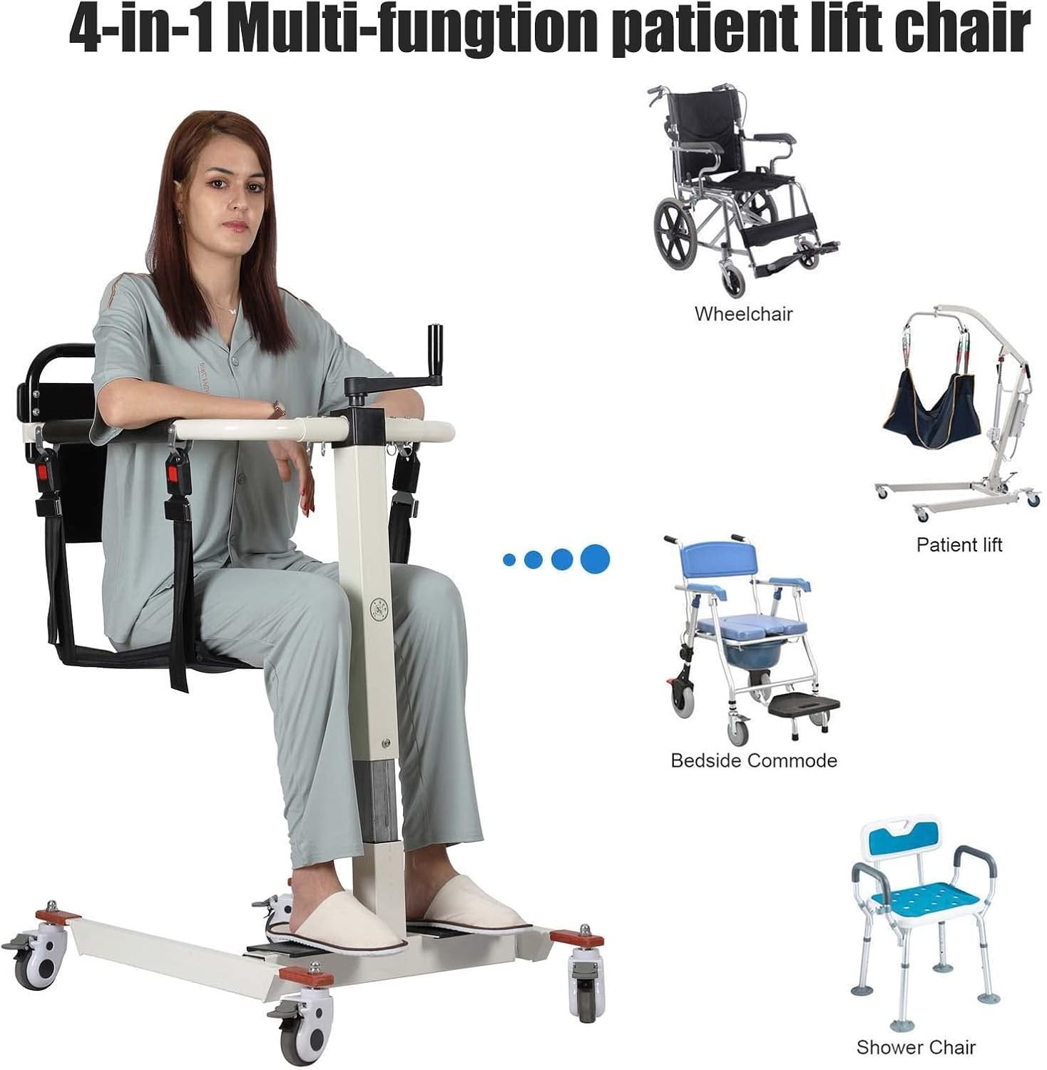 Patient Lift Wheelchair for Home, Patient Lift Transfer Chair Patient Lift Wheelchair for Home, Patient Lift Transfer Chair