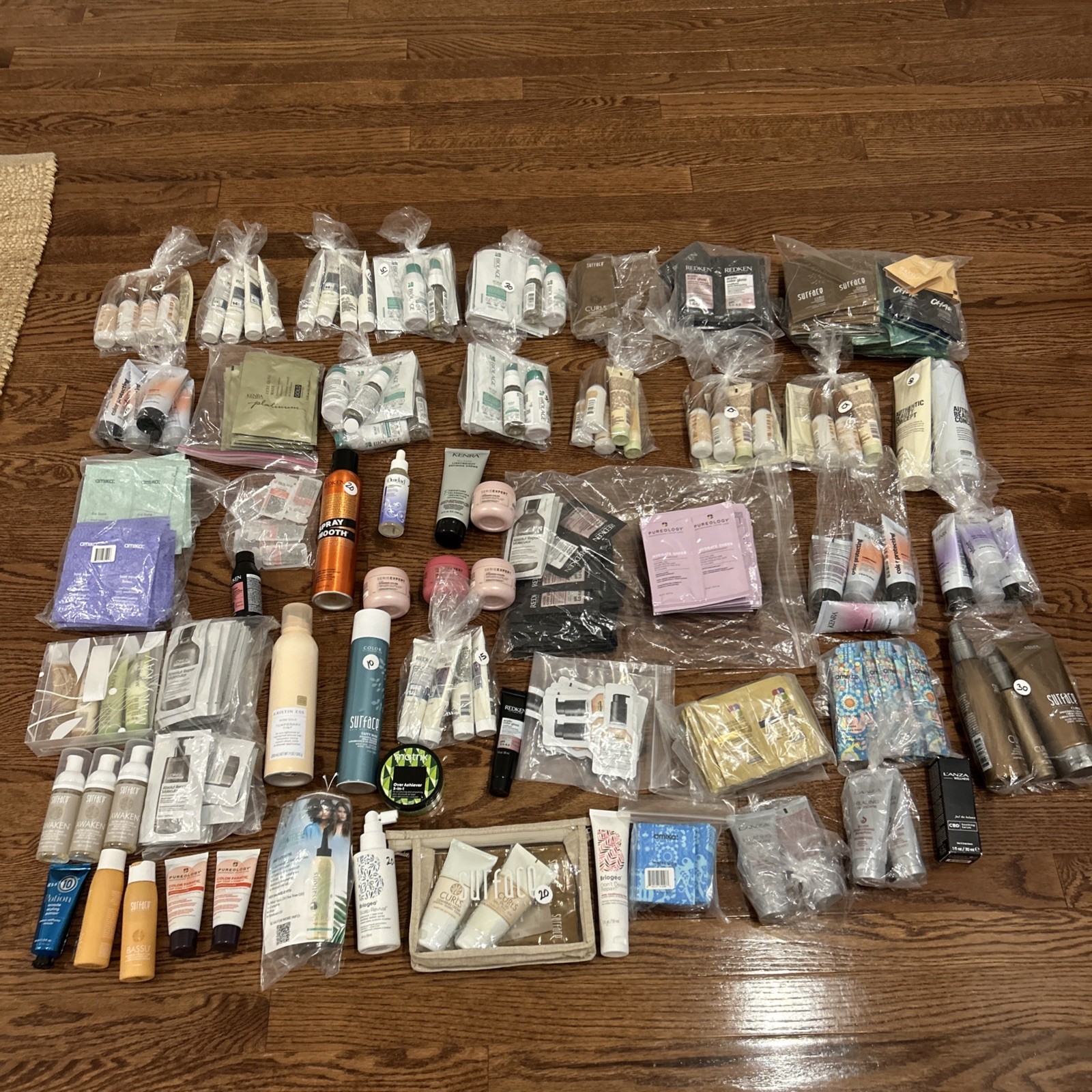 HUGE Mixed Lot Beauty HAIR CARE Salon Full Size Travel Samples GWP Authentic HUGE Mixed Lot Beauty HAIR CARE Salon Full Size Travel Samples GWP Authentic