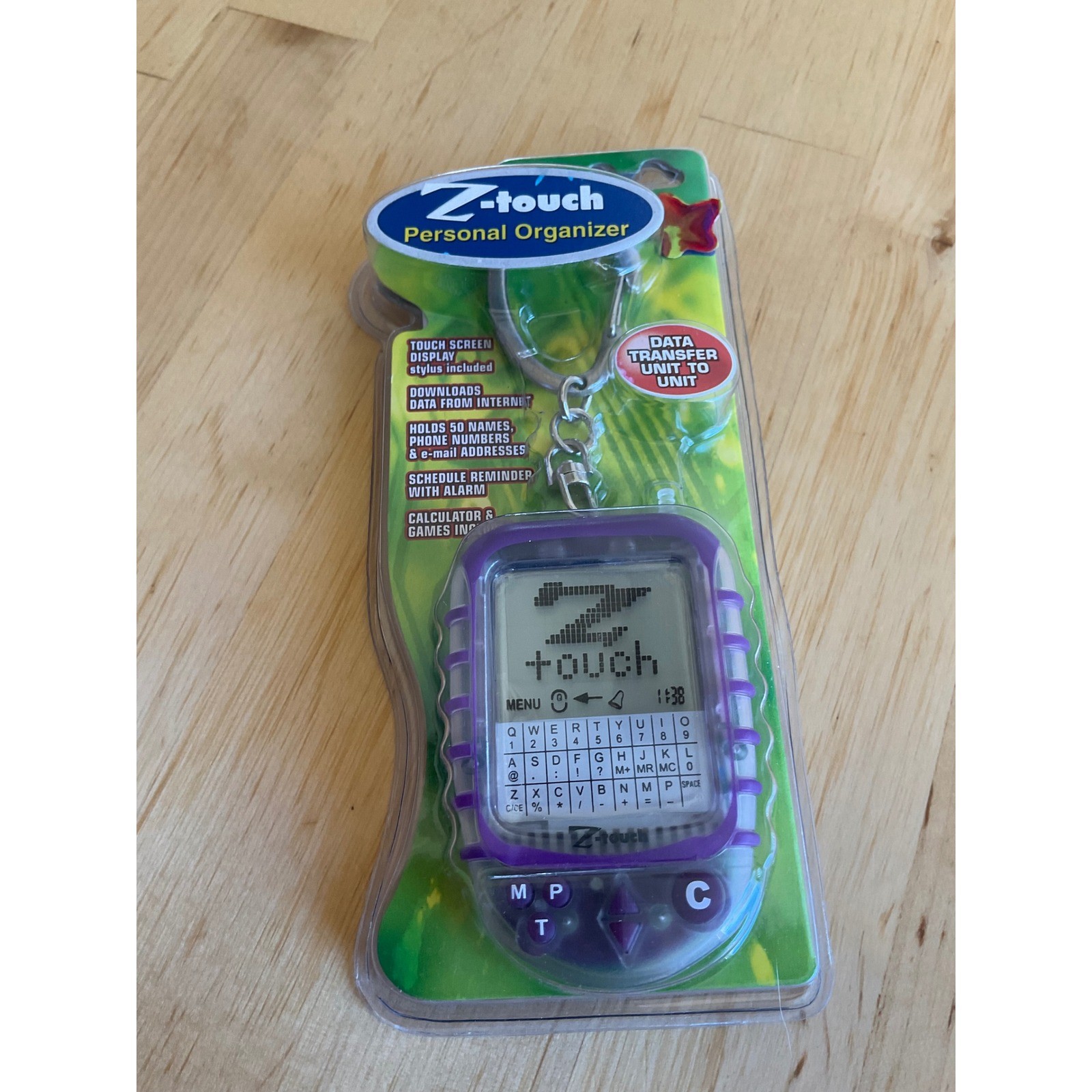 Z-touch Personal Organizer Purple Vintage Handheld PDA Touch Screen New Kmart Z-touch Personal Organizer Purple Vintage Handheld PDA Touch Screen New Kmart