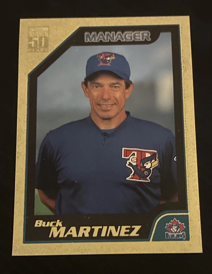 2001 Topps Traded & Rookies Gold Buck Martinez #T148 Blue Jays /2001 2001 Topps Traded & Rookies Gold Buck Martinez #T148 Blue Jays /2001