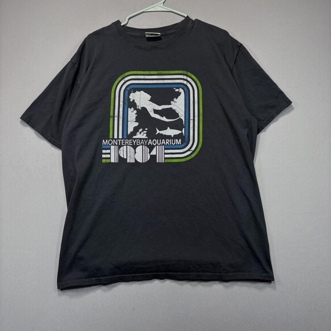 Vintage Monterey Bay Aquarium 1984 Graphic T-Shirt Large Vintage Monterey Bay Aquarium 1984 Graphic T-Shirt Large