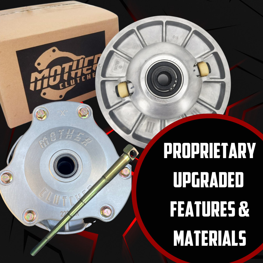 2016+ POLARIS RZR 900 & S NEW PRIMARY & IMPROVED UPGRADED TIED SECONDARY CLUTCH 