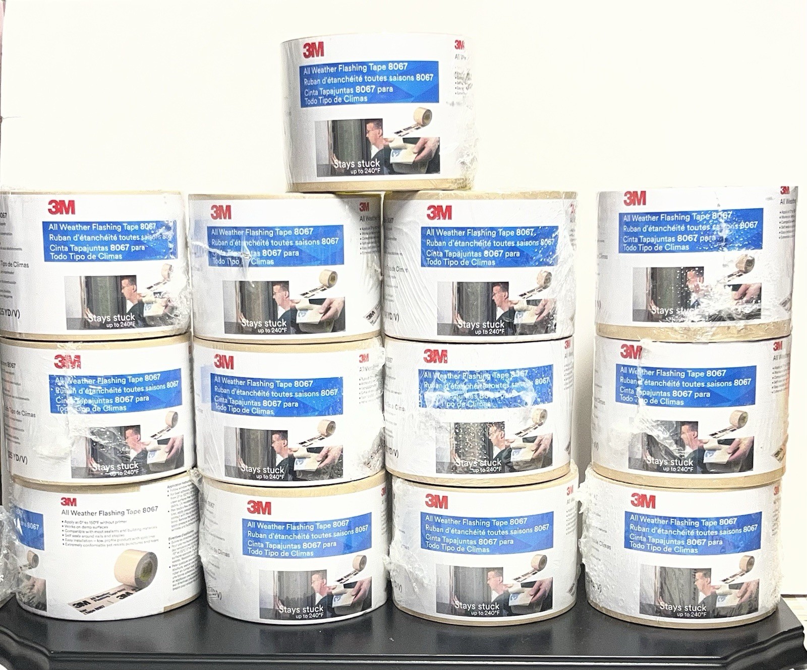 Lot of 13 - 3M All Weather Flashing Tape 4\ Lot of 13 - 3M All Weather Flashing Tape 4\