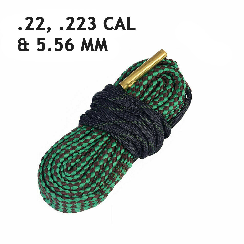 Bore Rope Gun Snake Barrel Cleaners .22 thru .45 & 410-12ga Rifle Shotgun Pistol