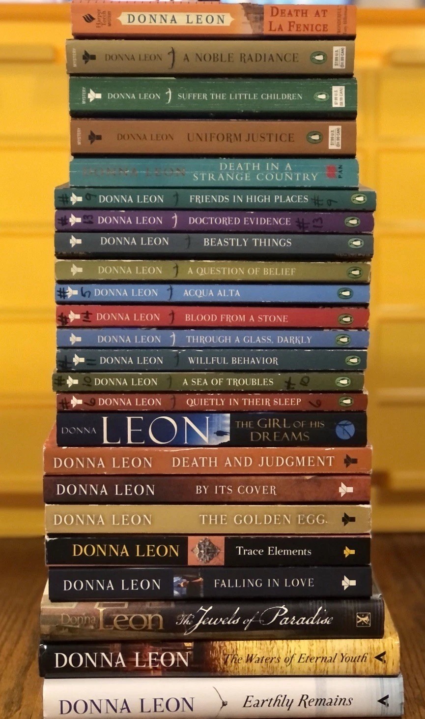Donna Leon Lot of 23 Inspector Commissario Guido Brunetti Novels + 1 Standalone Donna Leon Lot of 23 Inspector Commissario Guido Brunetti Novels + 1 Standalone