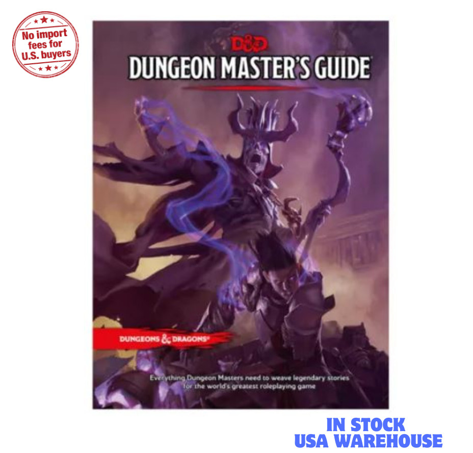 Dungeons & Dragons Dungeon Master\'s Guide 5e Hardcover NEW|FREE SHIPPING