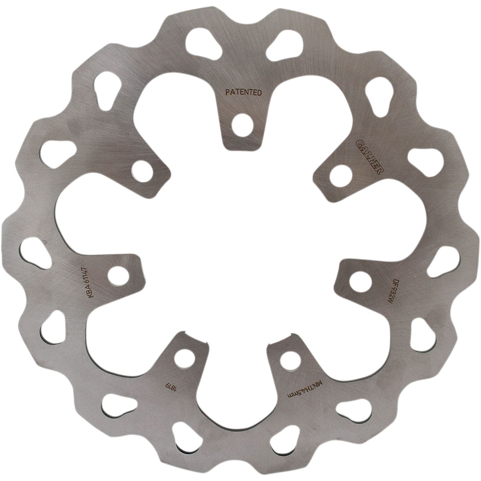 Galfer Wave® Brake Rotor - Front - Solid Mount DF932W