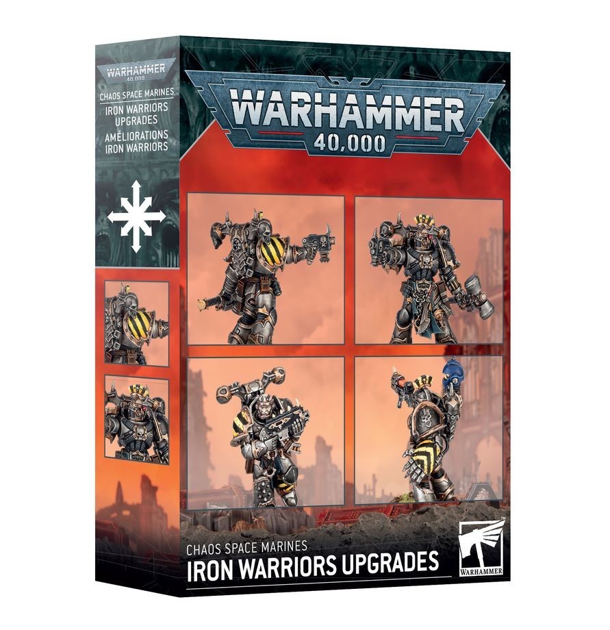 Warhammer 40K - Chaos Space Marines IRON WARRIORS UPGRADES - GW - NIB