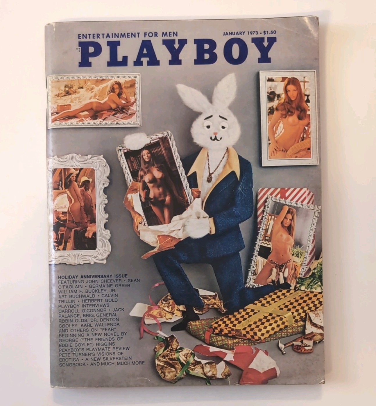 Playboy Vintage Magazine January 1973 Miki Garcia PMOM Holiday Anniversary Playboy Vintage Magazine January 1973 Miki Garcia PMOM Holiday Anniversary
