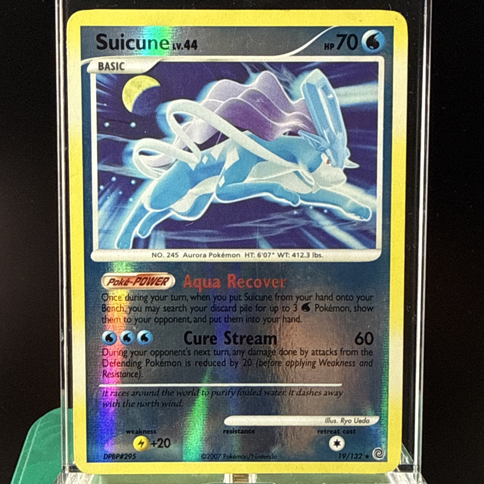 Suicune #19/132 [Reverse Holo] - Secret Wonders 