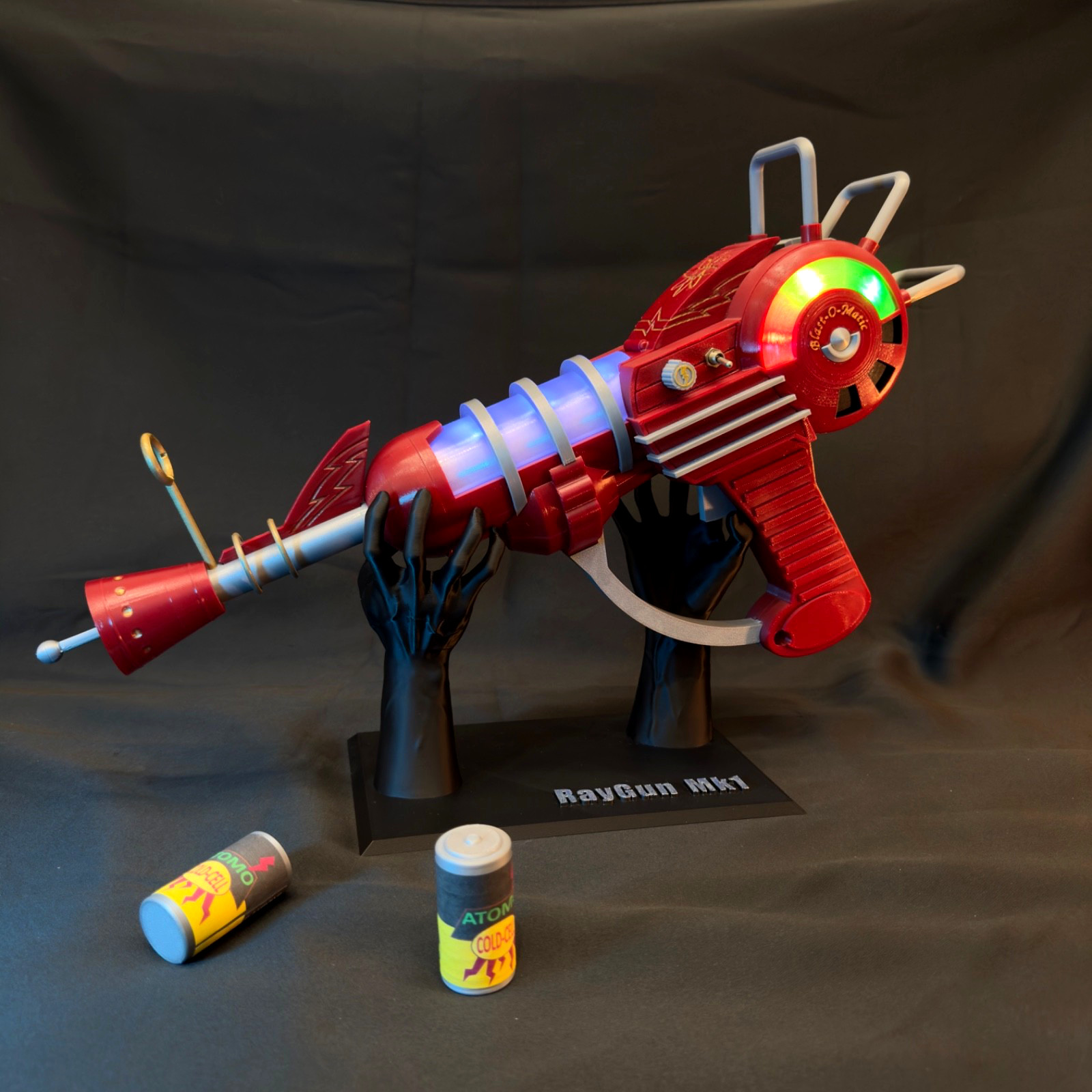 Zombie Ray Gun Raygun Mk1 Light call of duty Replica 1:1 Scale Prop + Stand Zombie Ray Gun Raygun Mk1 Light call of duty Replica 1:1 Scale Prop + Stand