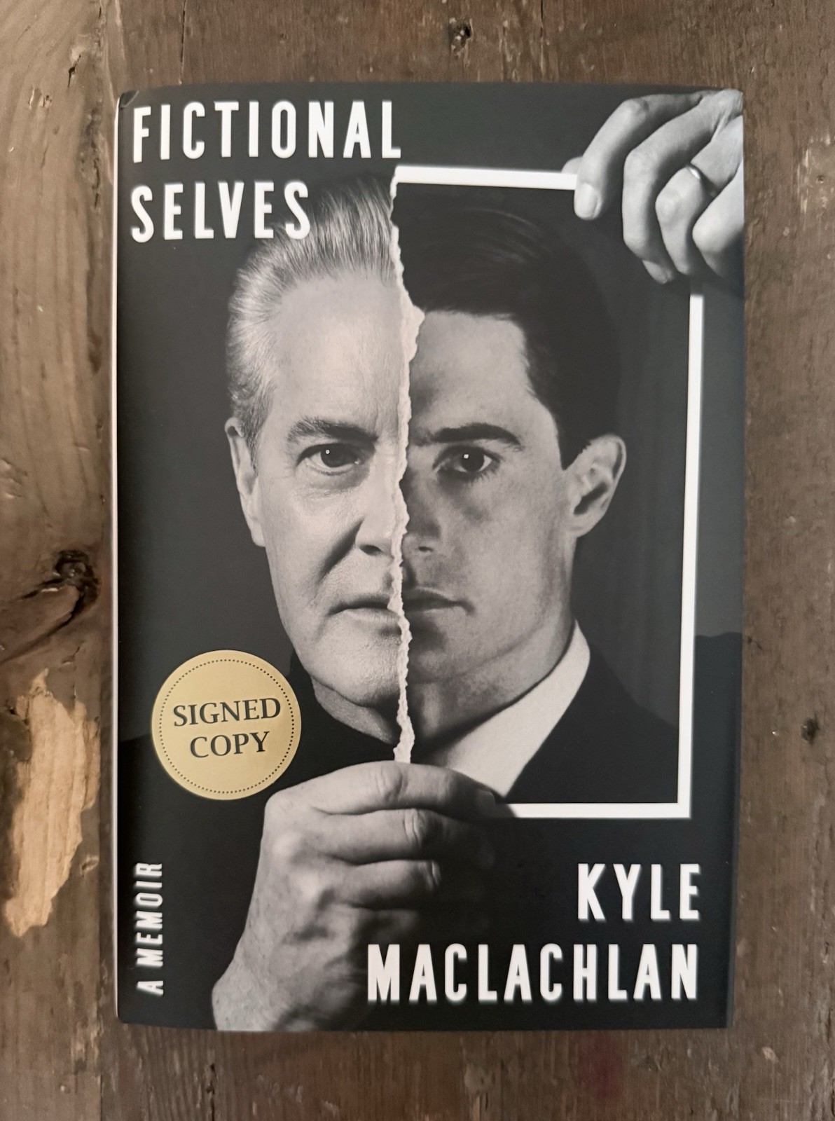 Fictional Selves SIGNED Book: A Memoir by Kyle MacLachlan AUTOGRAPHED