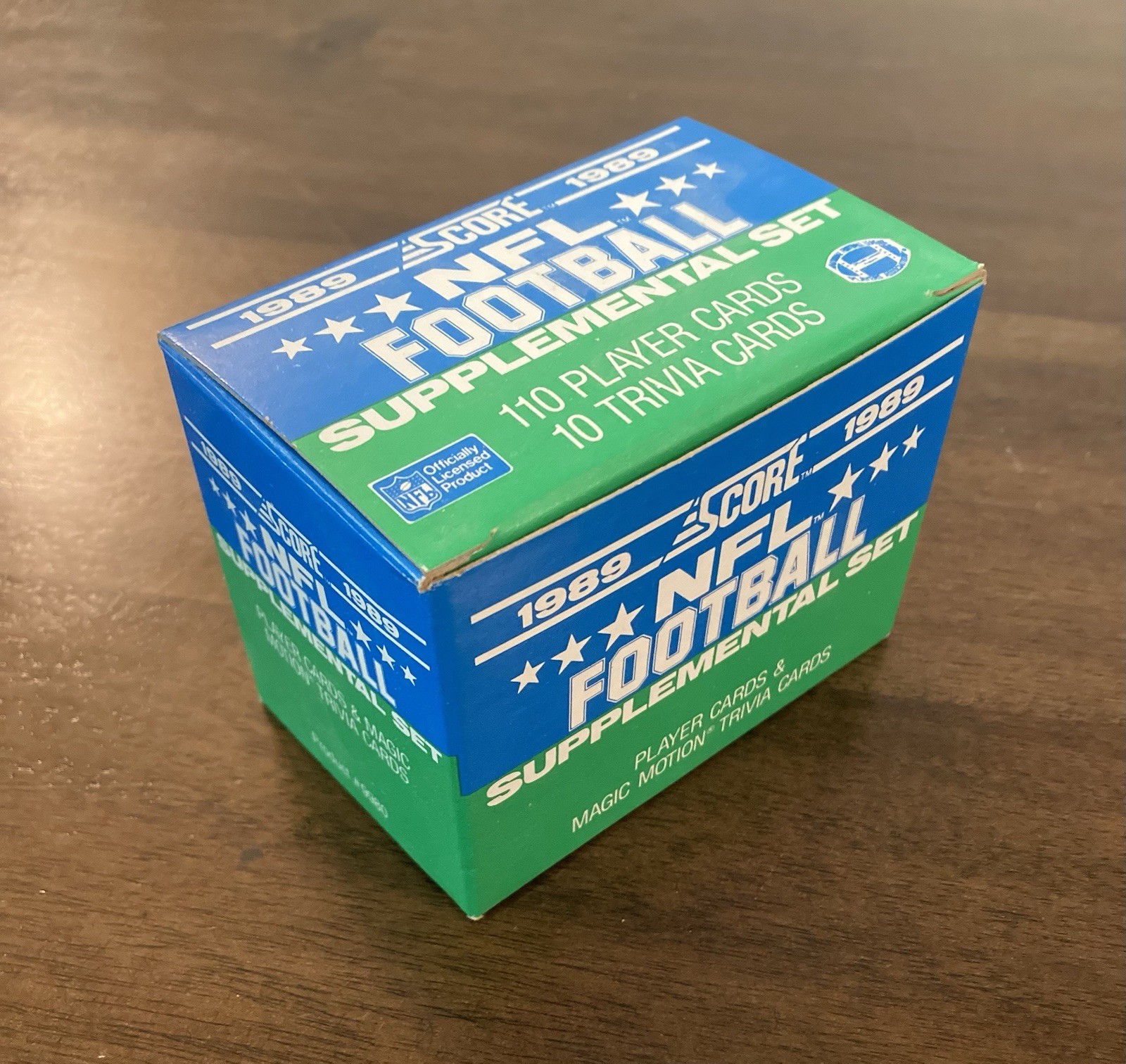 1989 Score NFL Supplemental Complete Set BO JACKSON,STERLING SHARPE Rookie cards 1989 Score NFL Supplemental Complete Set BO JACKSON,STERLING SHARPE Rookie cards