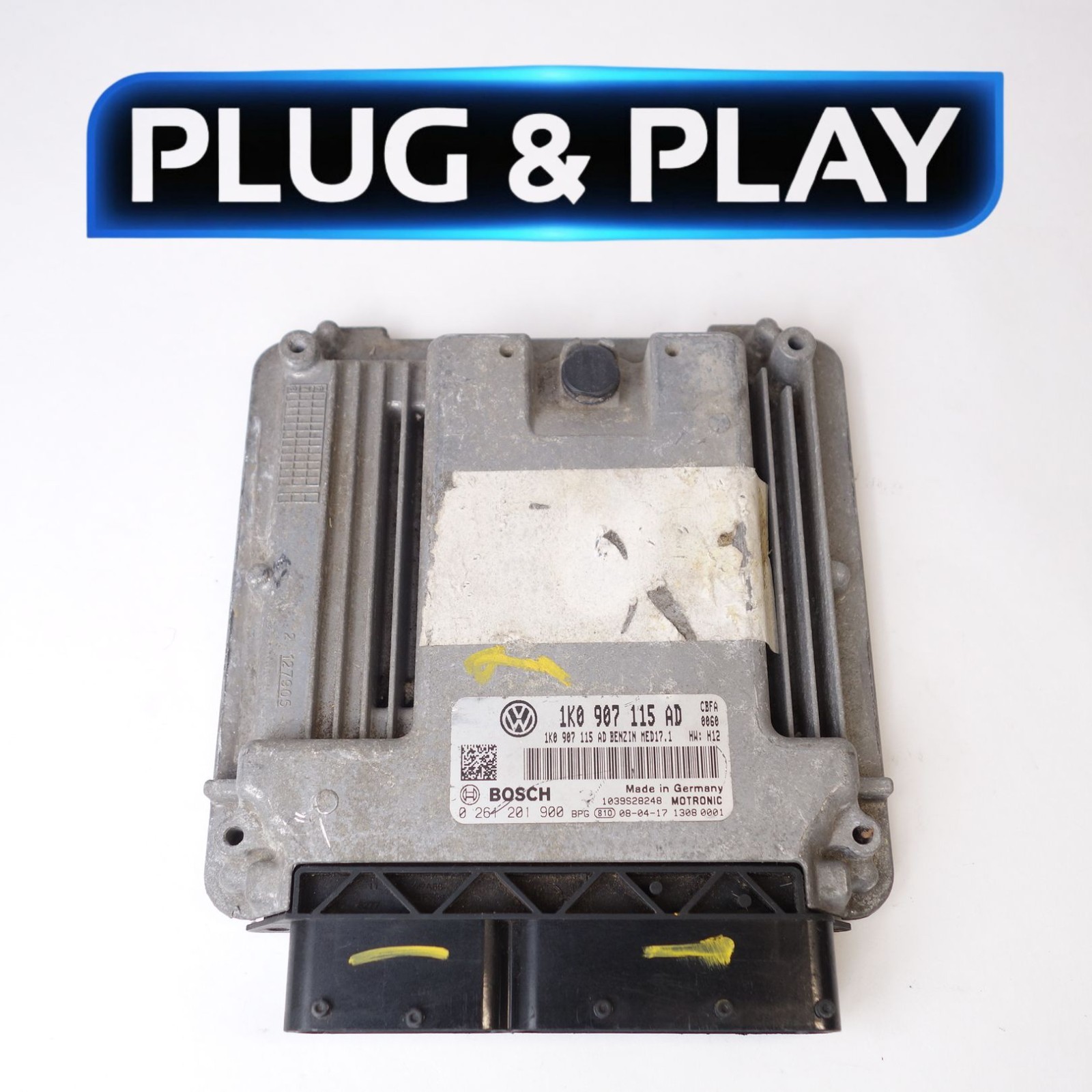 Plug & Play Engine Computer ECU 1K0907115AD fits 2008 VW Golf 2.0L Programmed Plug & Play Engine Computer ECU 1K0907115AD fits 2008 VW Golf 2.0L Programmed
