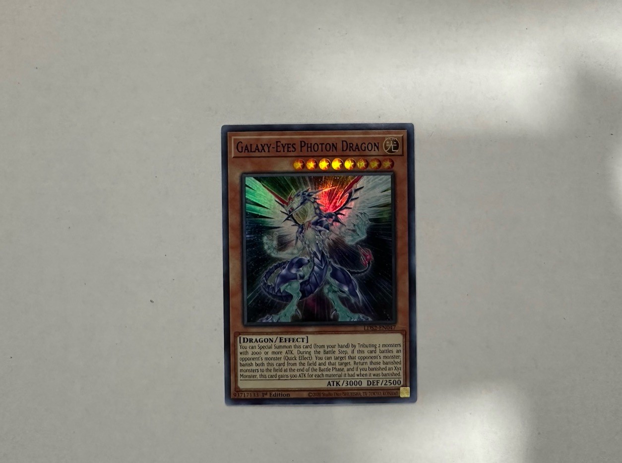 Yugioh Galaxy-Eyes Photon Dragon (Purple) Ultra Rare LDS2-EN047 NM Yugioh Galaxy-Eyes Photon Dragon (Purple) Ultra Rare LDS2-EN047 NM