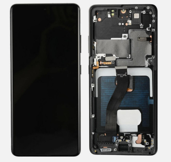 Fr Samsung Galaxy S21 Ultra G998 SM-G998U OLED Display LCD Touch Screen Frame US