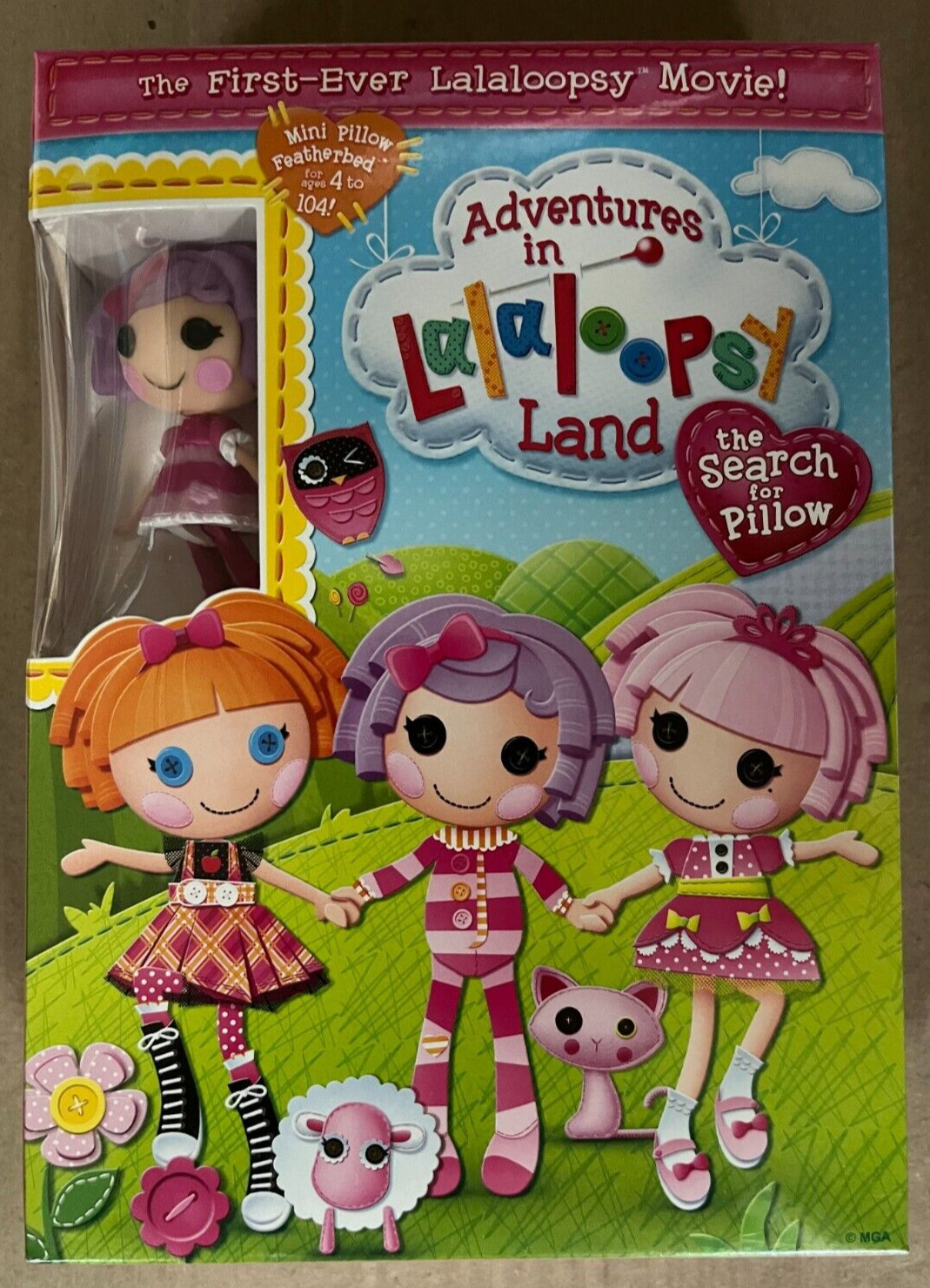 Adventures in Lalaloopsy Land: The Search for Pillow Christmas Mini Pillow *NEW* Adventures in Lalaloopsy Land: The Search for Pillow Christmas Mini Pillow *NEW*