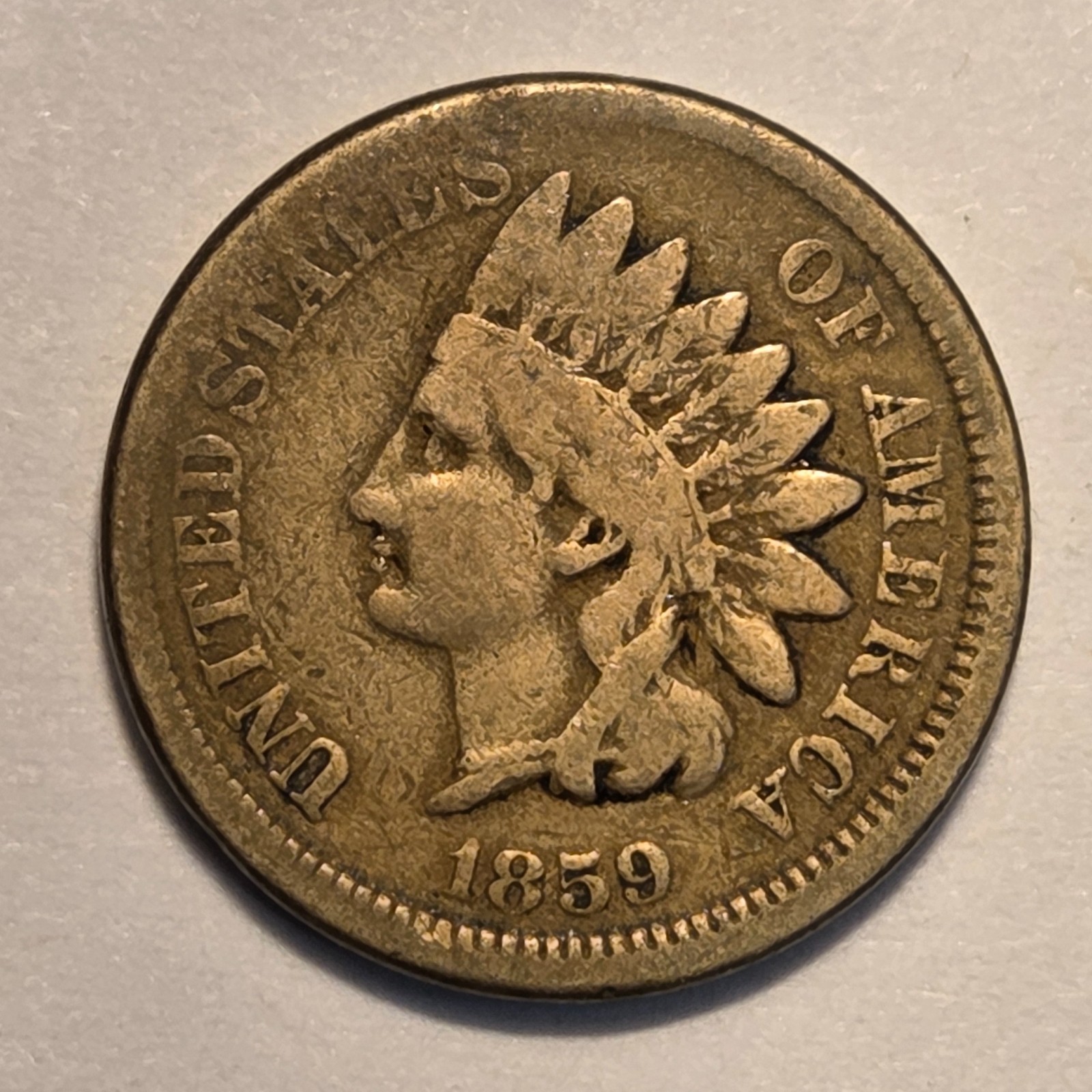 Nicer Low Mintage 1859 Indian Head Cent Nicer Low Mintage 1859 Indian Head Cent