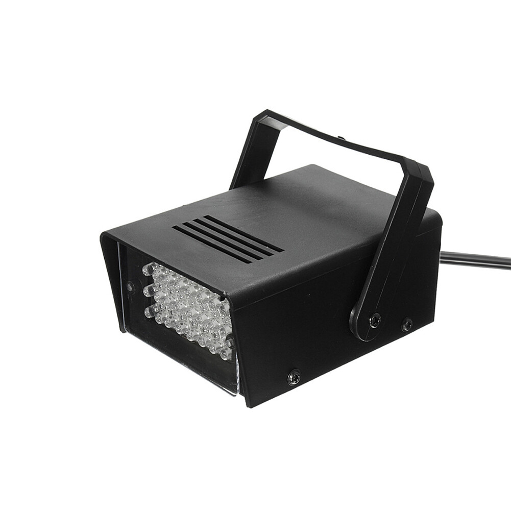 US 1 Pack Led Strobe Lights Party Super Bright LED Stage Effect High Flashing US 1 Pack Led Strobe Lights Party Super Bright LED Stage Effect High Flashing