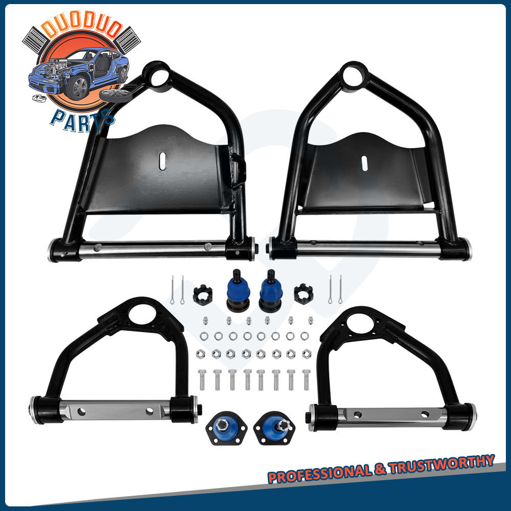 FOR 1963-87 CHEVROLET GMC C10 NARROWED AIR BAG UPPER & LOWER CONTROL ARMS