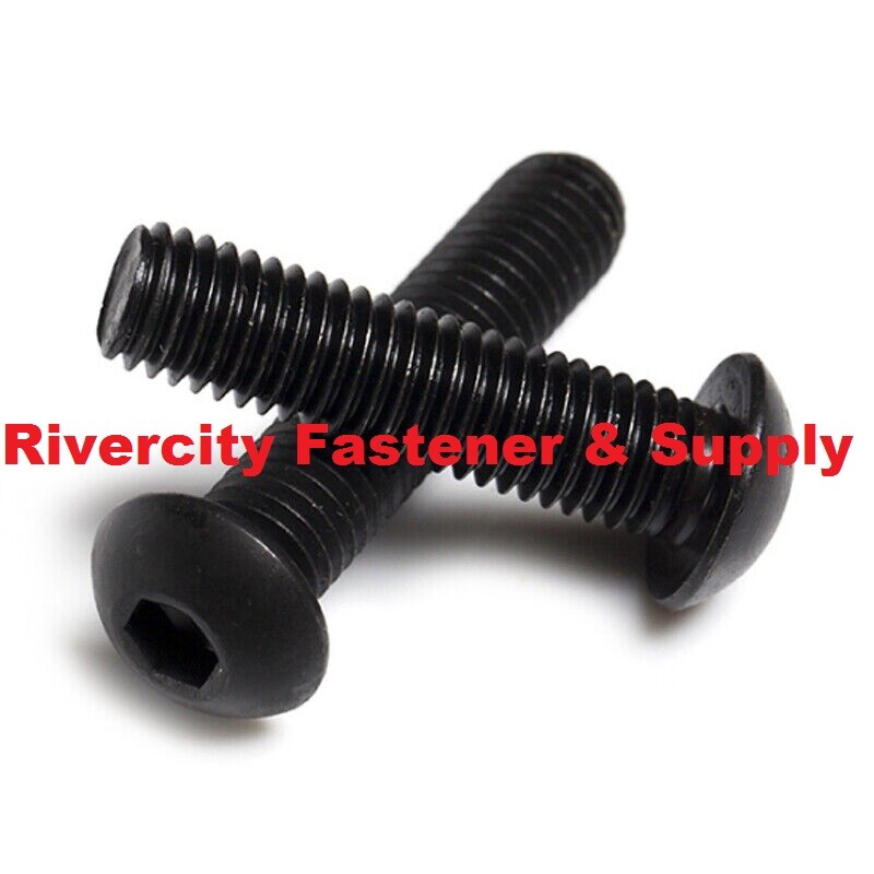 1/2-13x2 Button Allen Head Cap Screws 1/2x13 x 2.00 Bolt 1/2 x 13 x 2