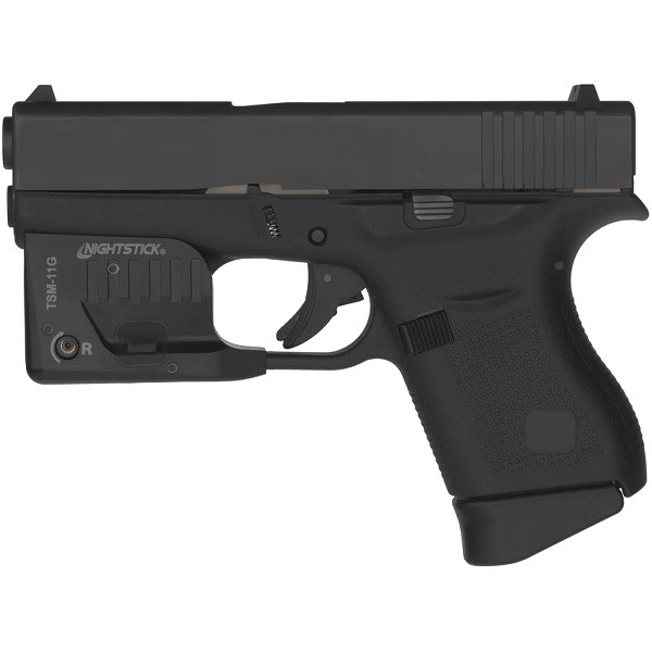 Nightstick TSM-11G Subcompact Weapon Light w/ Green Laser for Glock 42 43 43X 48 Nightstick TSM-11G Subcompact Weapon Light w/ Green Laser for Glock 42 43 43X 48