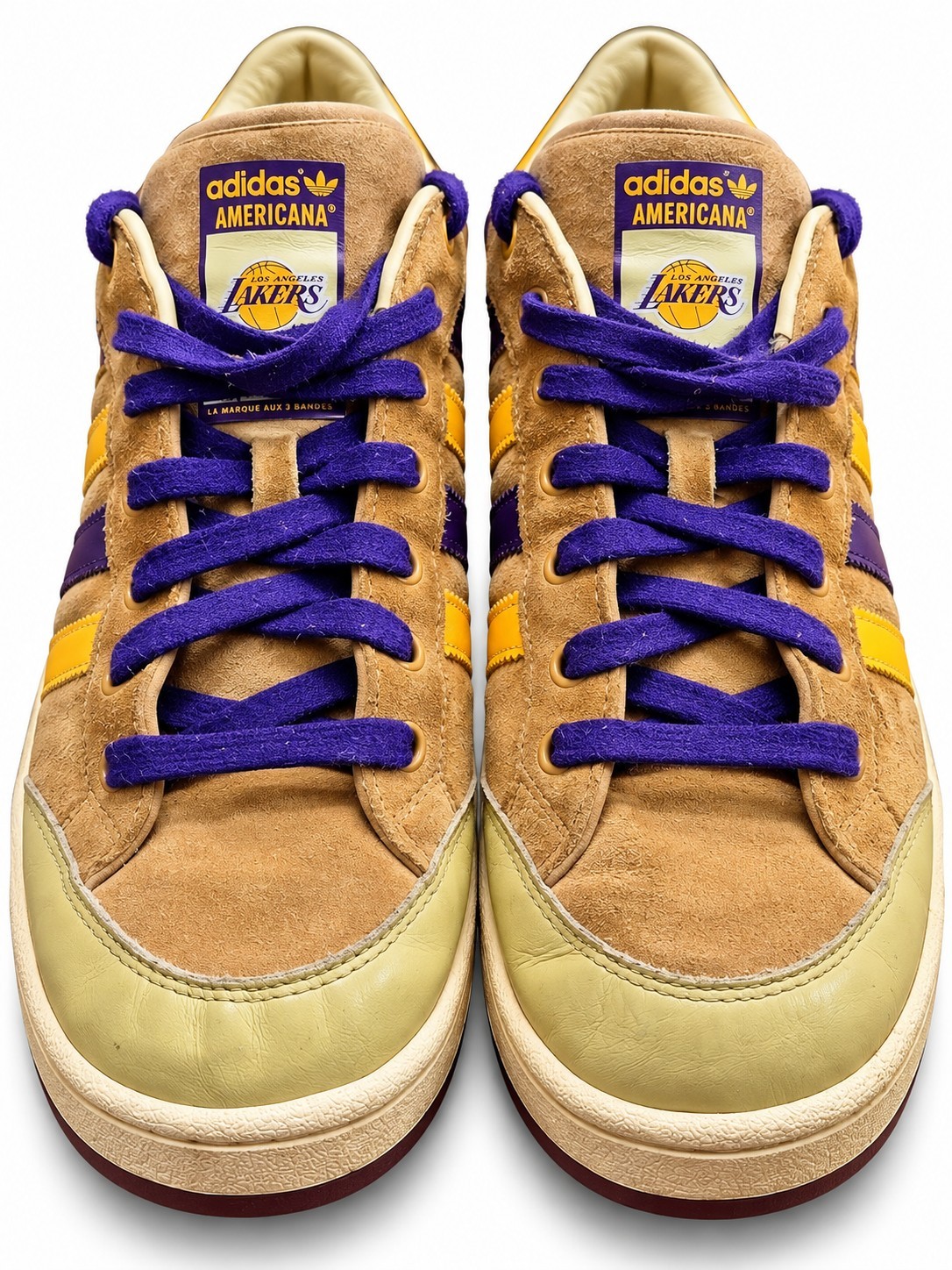 adidas Americana Lo NBA Los Angeles Lakers Vintage 2007 - Men\'s Size 9 (059147)