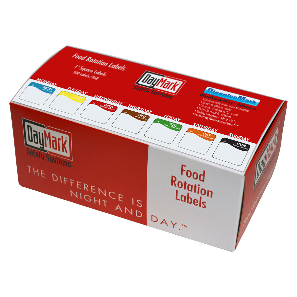 DayMark 111181 Monday - Sunday 1 x 1 Day Dot Box - 3500 / BX DayMark 111181 Monday - Sunday 1 x 1 Day Dot Box - 3500 / BX