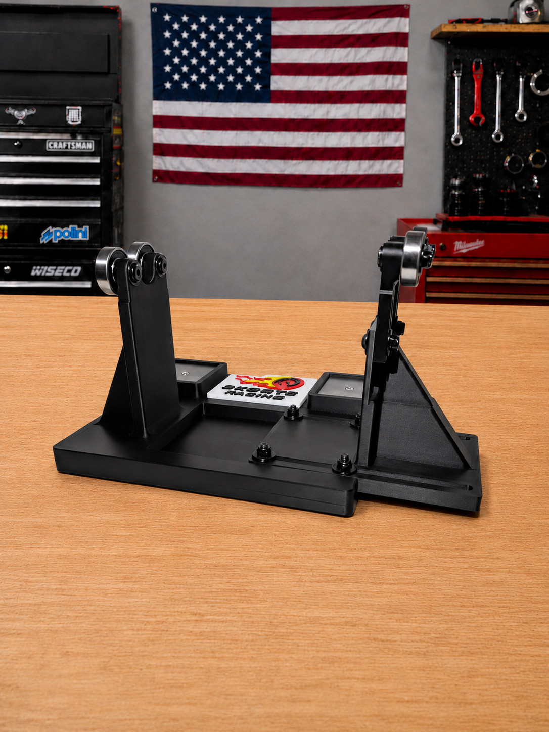 Skoots CTS-250 Adjustable Crankshaft Truing Stand for small engines