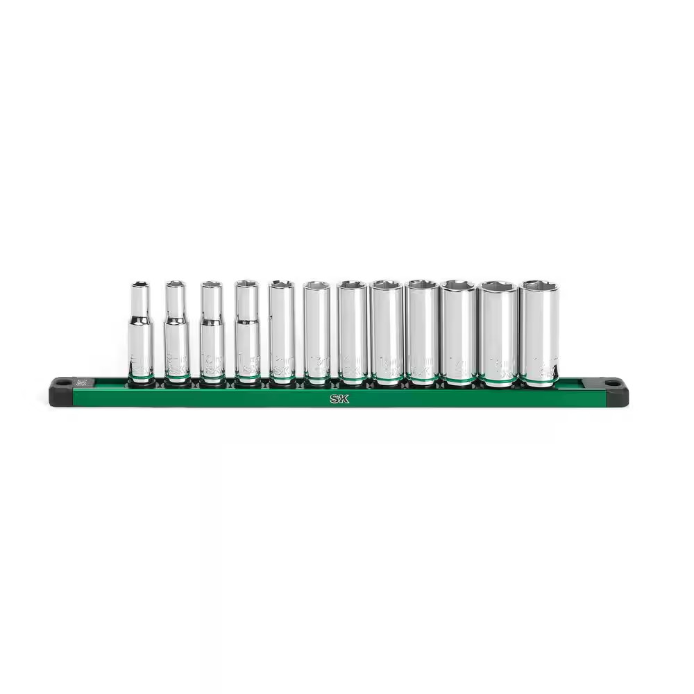 SK01347 Metric 3/8 In. Drive Set Deep Socket Set (12 Piece) SK01347 Metric 3/8 In. Drive Set Deep Socket Set (12 Piece)