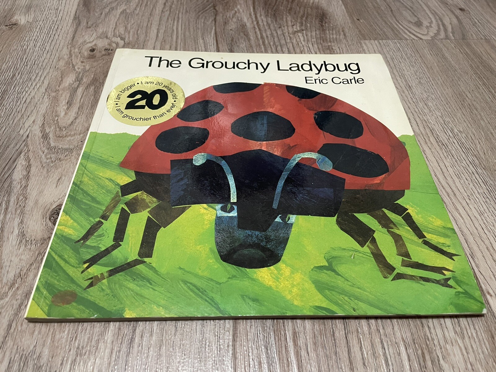 the grouchy ladybug Signed By Eric Carle