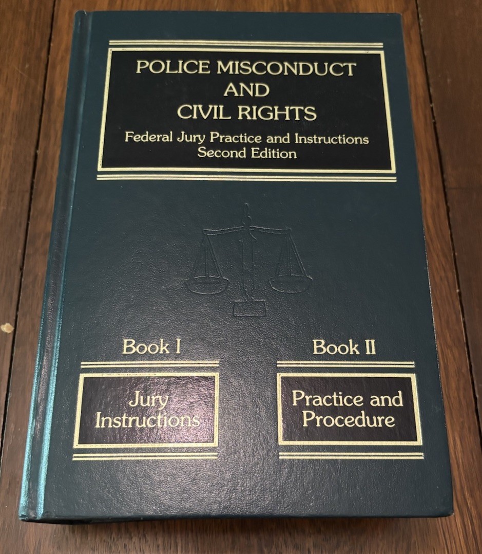 Police Misconduct Civil Rights Federal Jury Practice Instructions Hardcover 2nd Police Misconduct Civil Rights Federal Jury Practice Instructions Hardcover 2nd