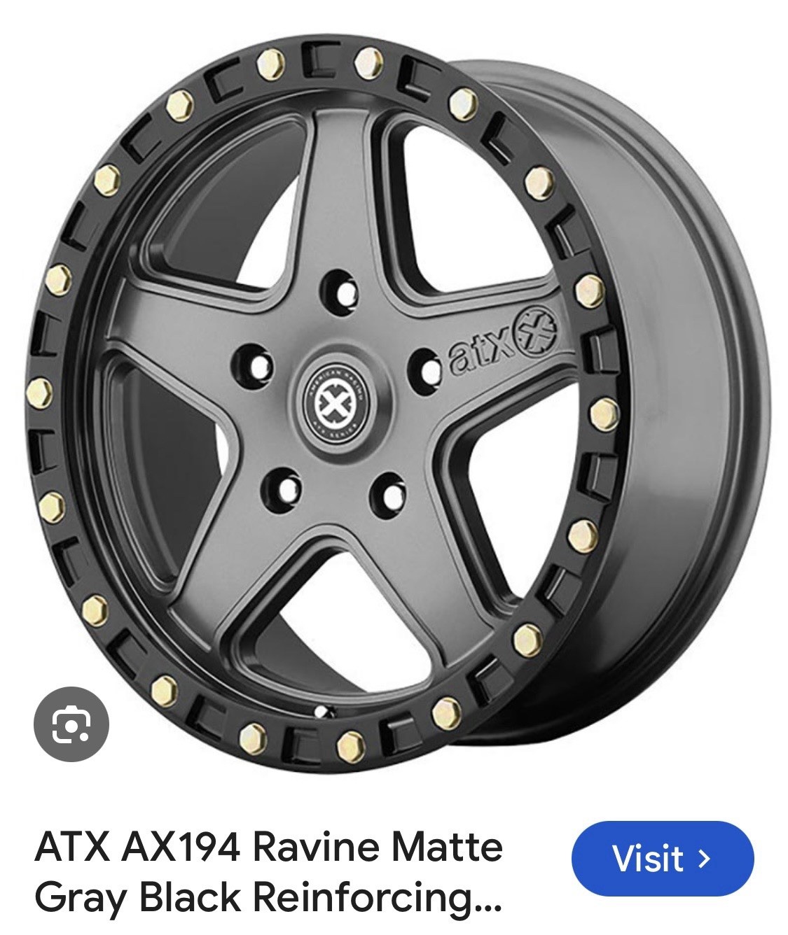 American racing ATX Ravine Rim Lip Decorative Bolts American racing ATX Ravine Rim Lip Decorative Bolts