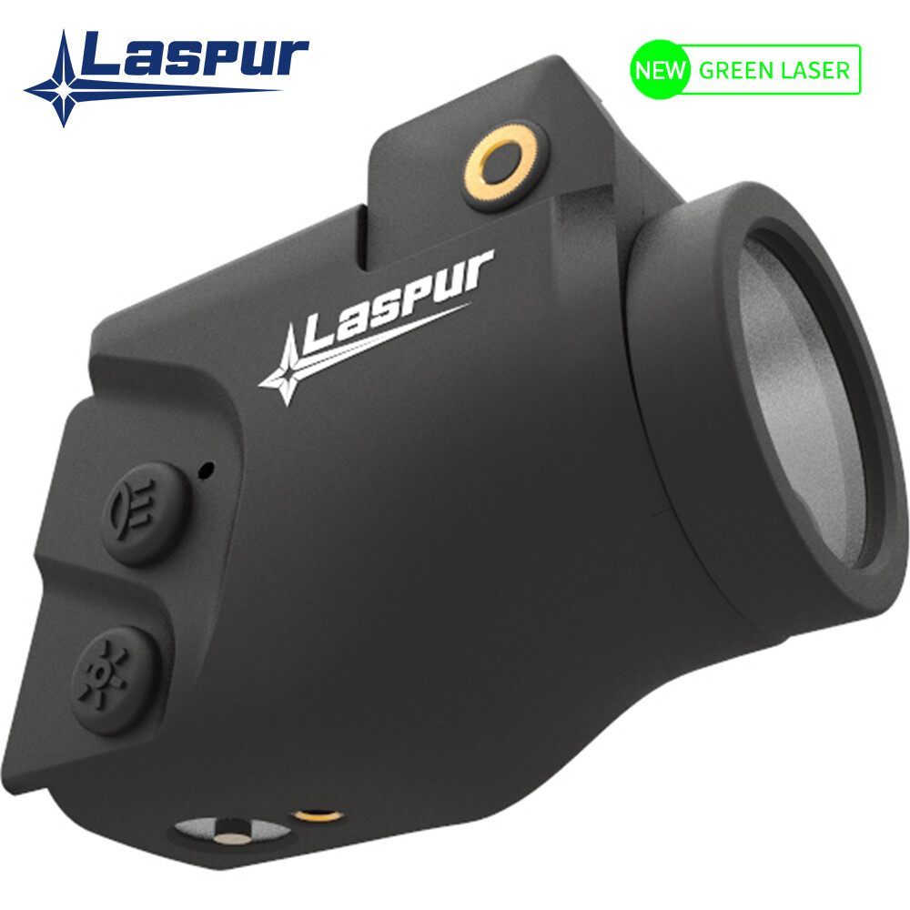 Laspur Sub Compact Green/Red Laser Sight & Flashlight Combo Rechargeable Battery
